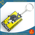 High Quality Factory Price China Customized Logo 3D Soft PVC Key Chain or Ring for Gift